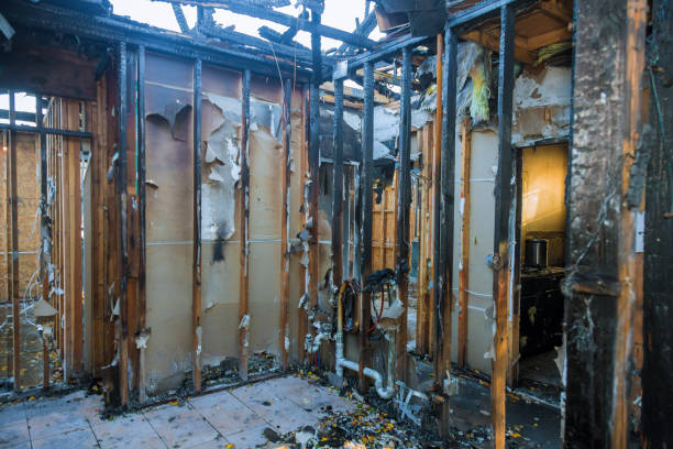 Professional Fire Damage Assessment technician working in Blooming Prairie, MN